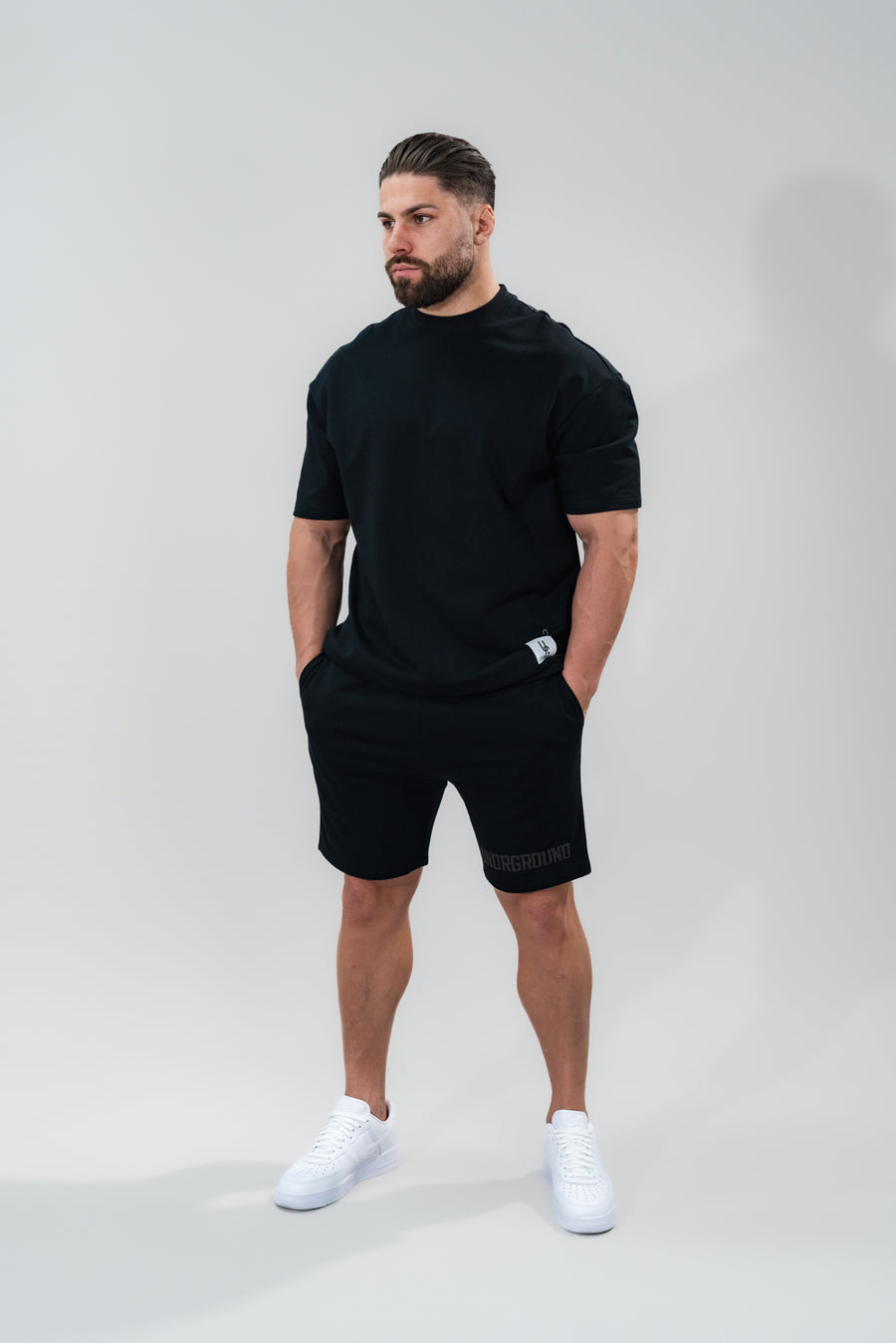 Relaxed Fit Tee X Jet Black