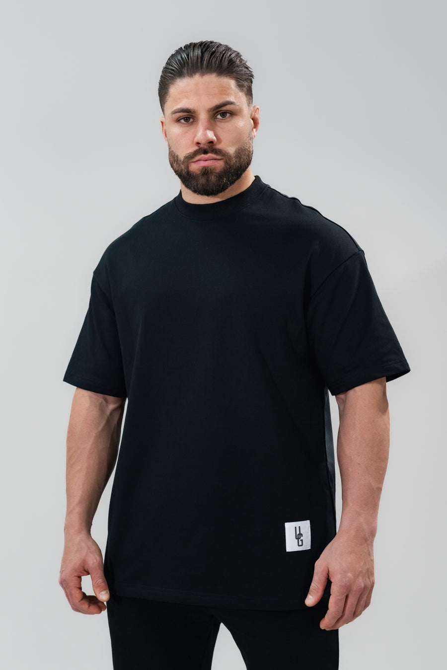 Relaxed Fit Tee X Jet Black