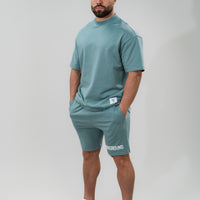 Relaxed Fit Shorts X Slate Blue